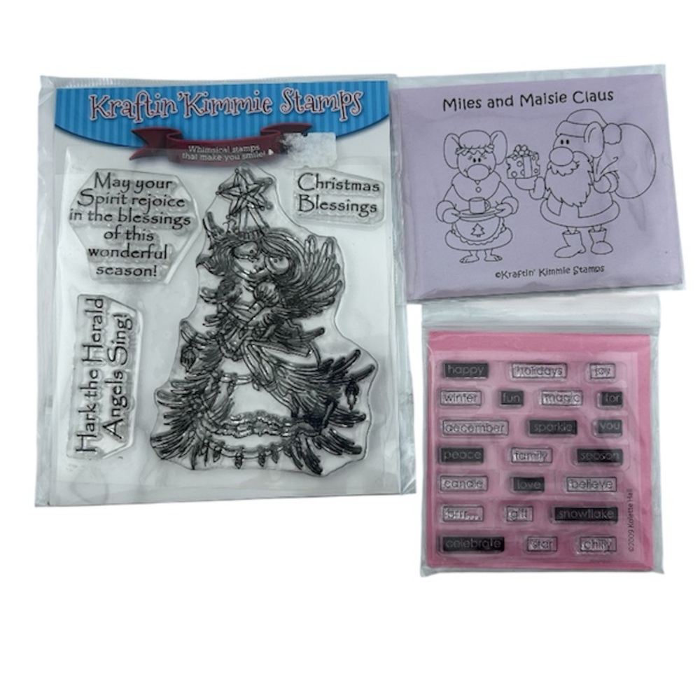 Lot of 2 Kraftin’ Kimmie Stamps